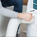 Premium White Portable Air Conditioner Exhaust Hose 3m x 13cm
