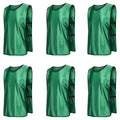 Premium Breathable Polyester Sports Training Bib for Team Practice - Grass Green, M