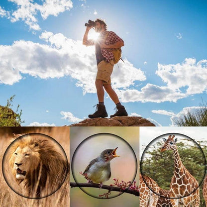 60X60 Waterproof Night Vision Binoculars Telescope