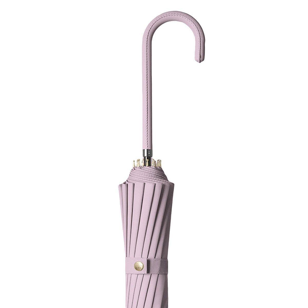 Large 16 Bone Automatic Umbrella Unisex Long Handle Dual Use Rain Sun Umbrella - Green