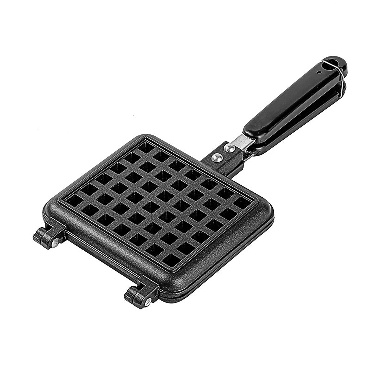Waffle Pan Mould 14.5 cm x 13.5 cm Non-Stick Compact Design for Easy Cooking - SuperSaverAU - view 2