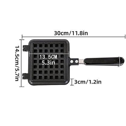Waffle Pan Mould DIY Cake Baking Tool Lattice Muffin Mold Tray for Kitchen Oven