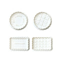Premium Plaid Cookie Stamp Set – 4 Pieces