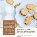 Premium Plaid Cookie Stamp Set – 4 Pieces