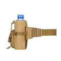 Premium Crocox Army Green Tactical Waist Bag with Bottle Pouch