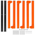 2PCS Wall-Mounted Folding Storage Rack - Carbon Steel Multi-Layer Organizer - SuperSaverAU - view 2