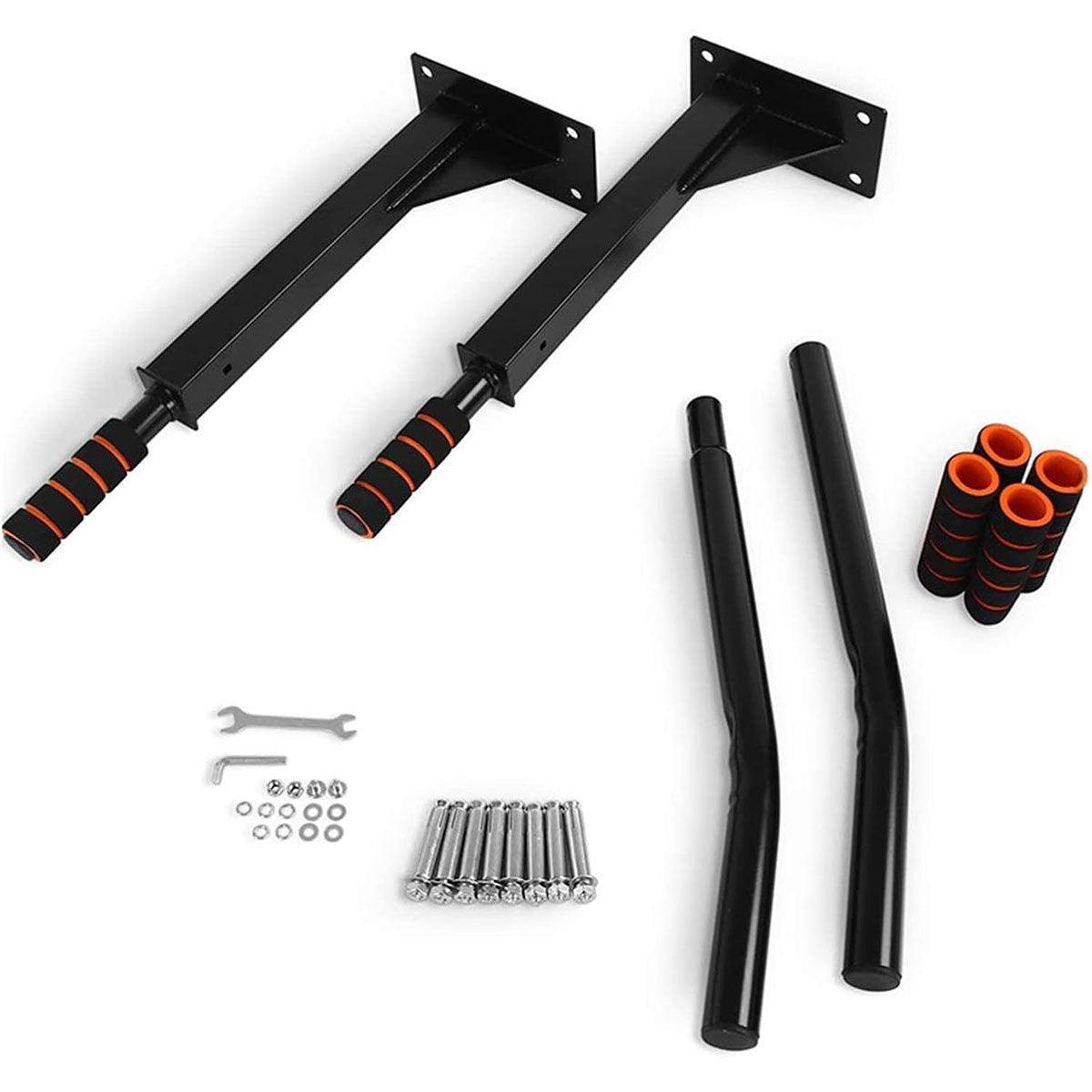 Wall-Mounted Pull-Up Bar - Home Gym Exercise Fitness Equipment