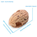 Walnut-Inspired Climbing Shelter for Reptiles & Small Pets, 18 x 12.5 x 10 cm - SuperSaverAU - view 3