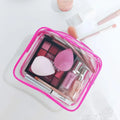 4 Pack Banana PVC Cosmetic Bag Set Travel Toiletry Makeup Organisers S M L XL