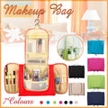 Premium Navy Waterproof Hanging Travel Toiletry Bag with Hook and Multiple Pockets