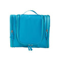 Premium Navy Waterproof Hanging Travel Toiletry Bag with Hook and Multiple Pockets