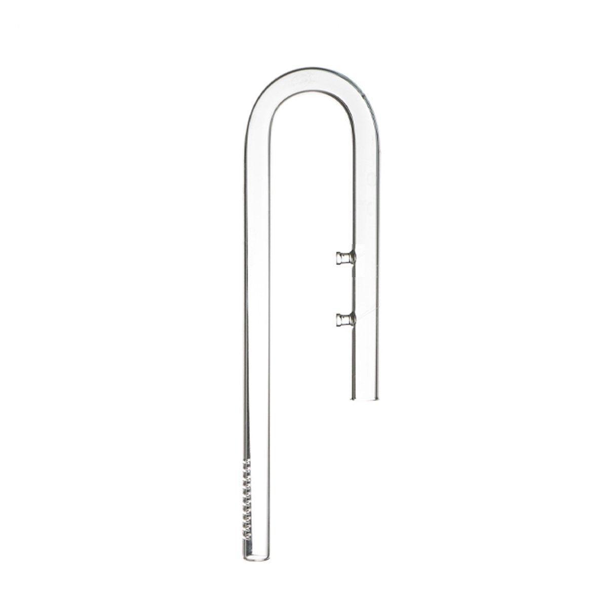 Premium 16mm Aquarium Glass Lily Inlet Pipe with Plant Holder