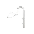 Aquarium Glass Inlet Outlet Pipe 12mm - Hemispherical, Oil Film Remover, Plant Holder - SuperSaverAU - view 6