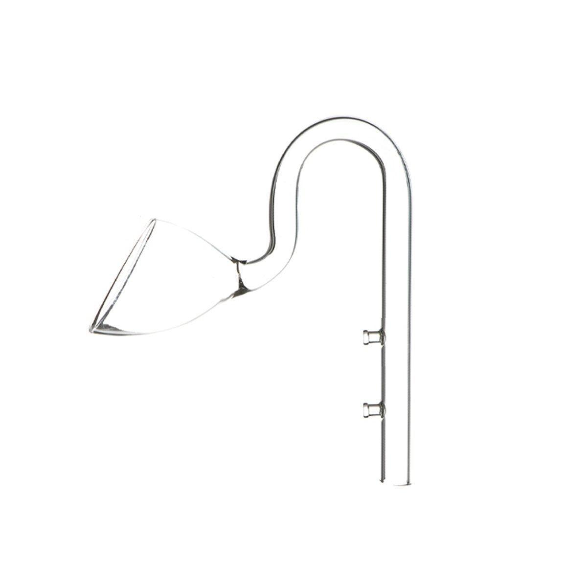 Aquarium Glass Inlet Outlet Pipe 12mm - Hemispherical, Oil Film Remover, Plant Holder - SuperSaverAU - view 7