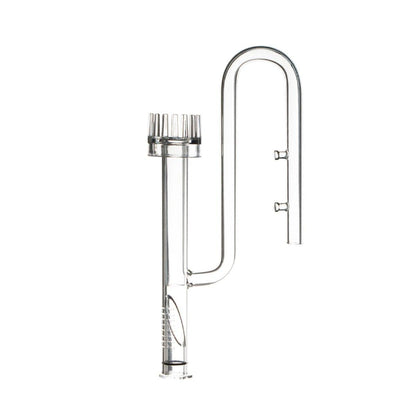 Aquarium Glass Inlet Outlet Pipe Fish Tank Filter Oil Film Remover Plant Holder - Oil removal inlet-12mm