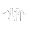 Aquarium Glass Inlet Outlet Pipe 16mm - Efficient Filtration & Oil Film Remover - SuperSaverAU - view 2