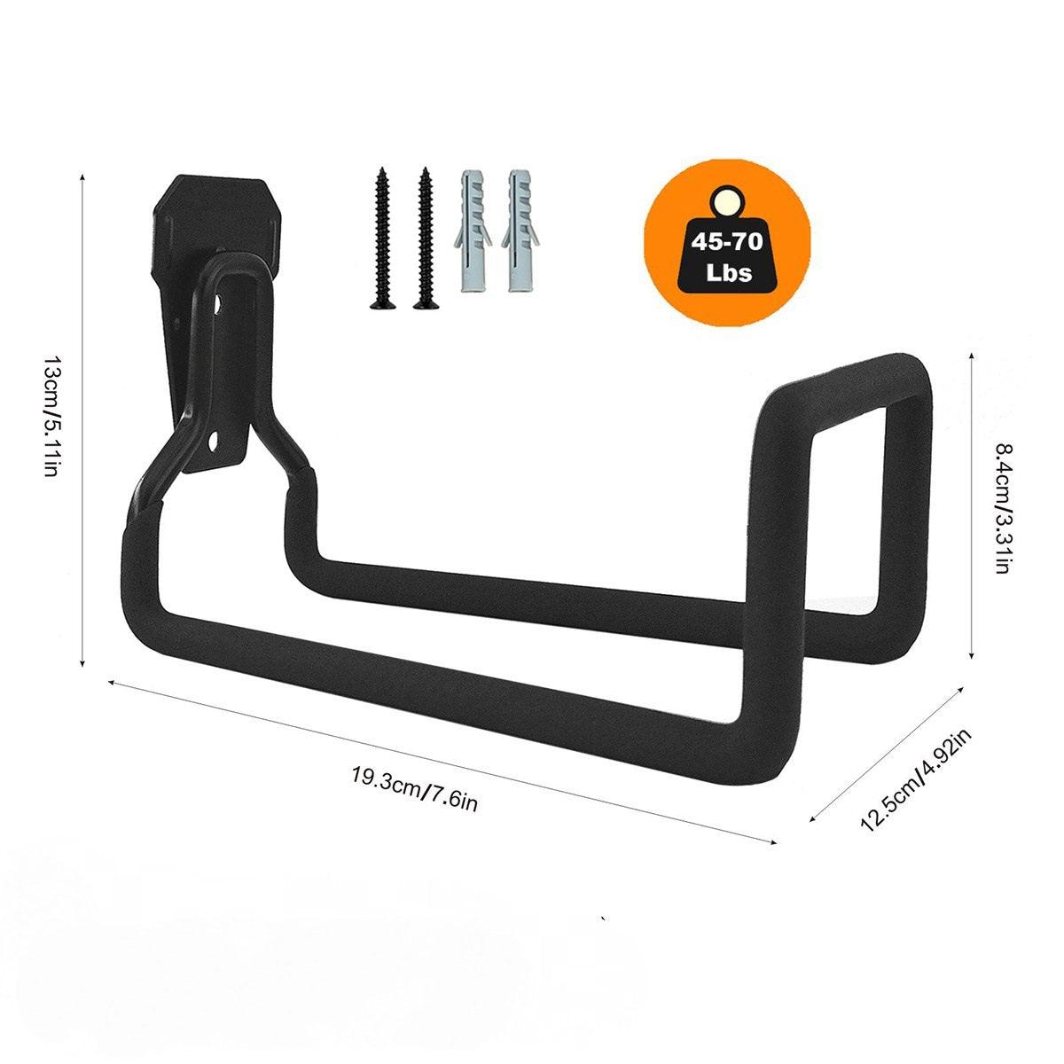 Premium Heavy Duty Wall Mount Storage Hook – Black