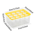 Transparent Rectangular Aquarium 12Hole Lid Portable Hydroponic Plant Fish Tank - Green - SuperSaverAU - view 2