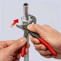 Premium Adjustable Pipe Clamp Quick Release Tool with Steel Jaw - 10 Inch