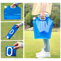 Premium Folding Water Storage Bags - 4 Pack, 5L & 10L