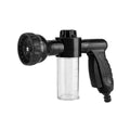 Premium 8-Mode Garden Hose Foam Sprayer Nozzle – Black
