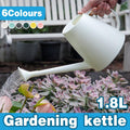 Premium Long Spout Watering Can – Pink 1.8L with Sprinkler Head