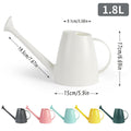 Premium Long Spout Watering Can – Yellow 1.8L with Sprinkler Head