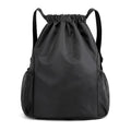 Premium Waterproof Sports Backpack – Black with Shoe Compartment