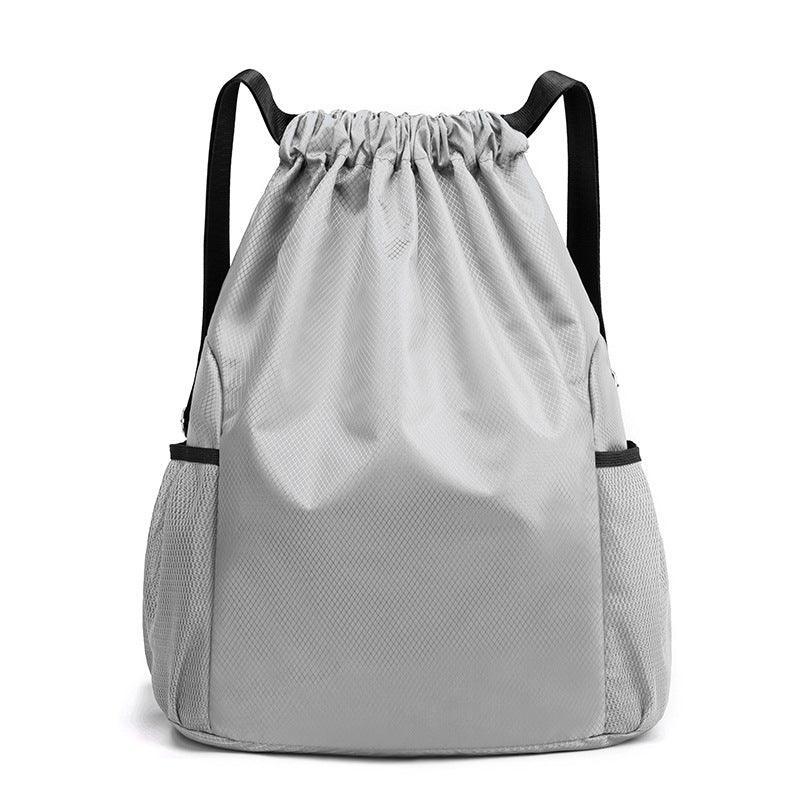 Premium Waterproof Sports Backpack – Grey with Shoe Compartment