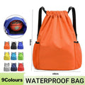 Premium Waterproof Sports Backpack – Royal Blue with Shoe Compartment