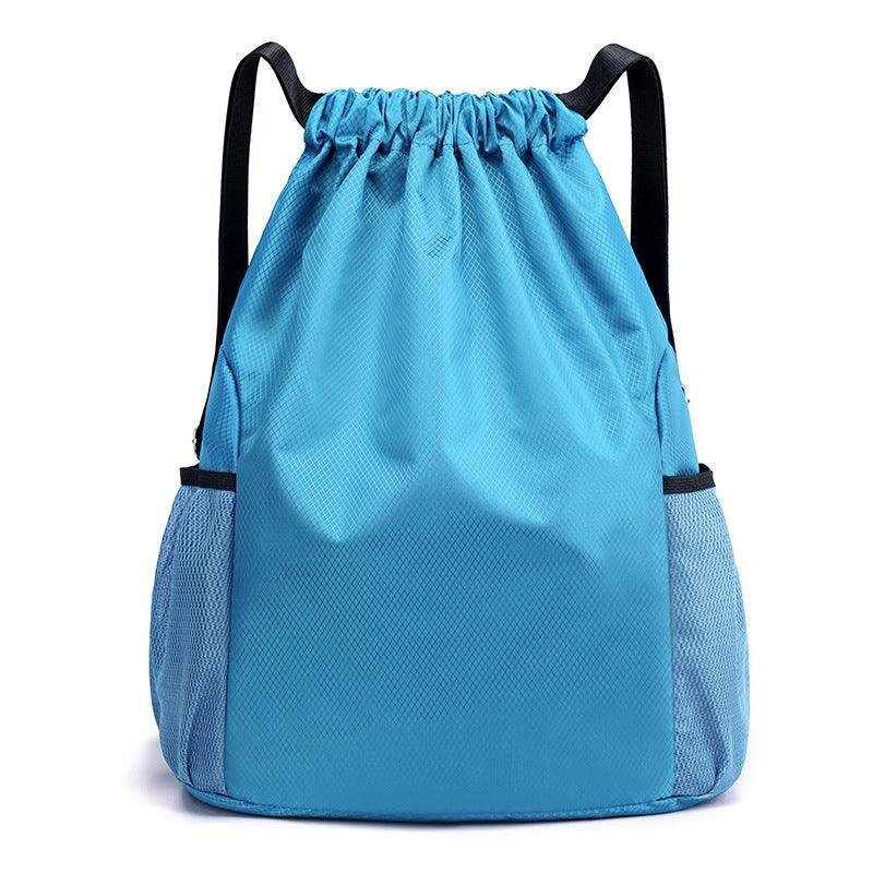 Premium Waterproof Sports Backpack – Royal Blue with Shoe Compartment