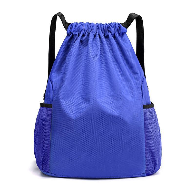 Premium Waterproof Sports Backpack – Royal Blue with Shoe Compartment