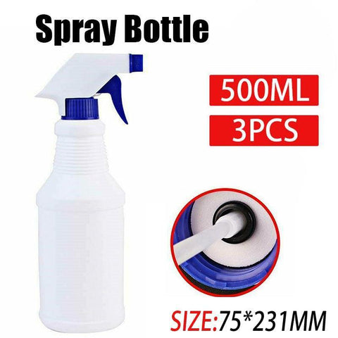 Premium 500ml Trigger Spray Bottles – 3 Pack
