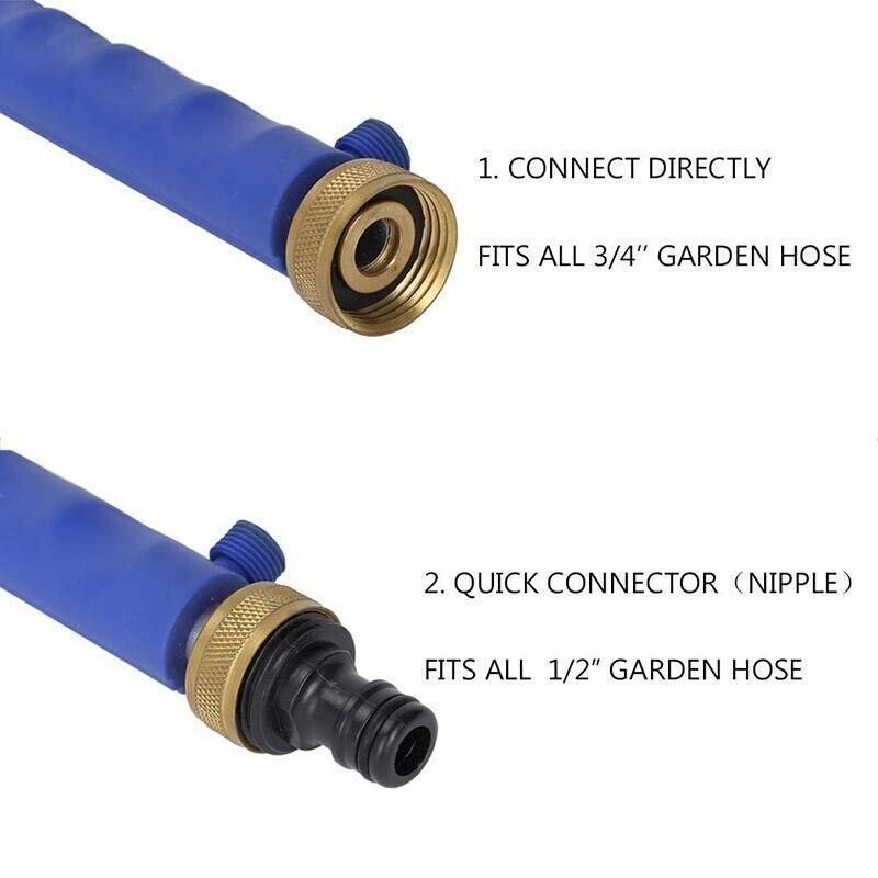 Premium Hydro Jet High Pressure Washer Gun – Blue & Silver 46cm
