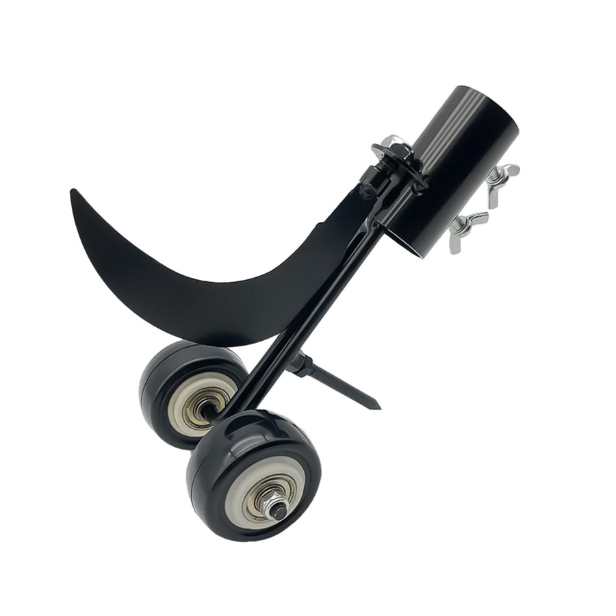Premium Adjustable Crevice Weed Puller Tool – Black with Roller