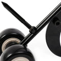 Premium Adjustable Crevice Weed Puller Tool – Black with Roller