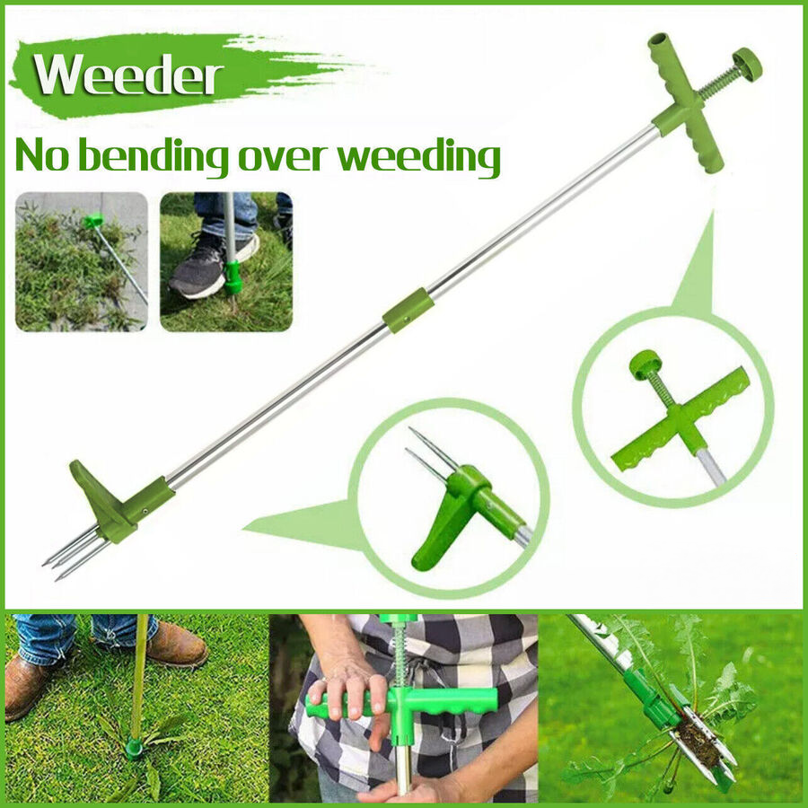 Premium Garden Weed Puller – Stainless Steel Claws