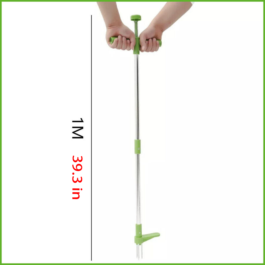 Premium Garden Weed Puller – Stainless Steel Claws