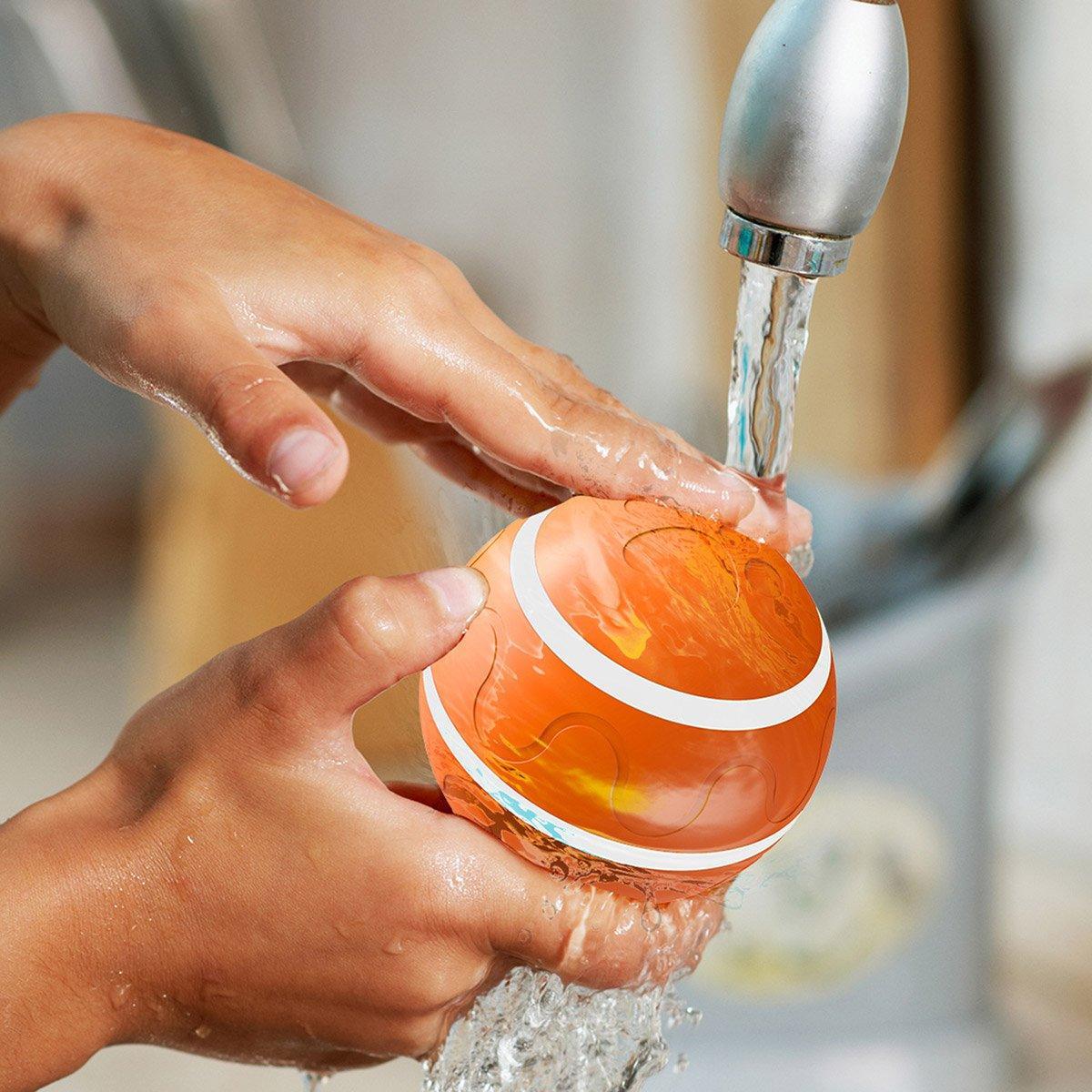 Electric Pet Ball Toy - Remote Control, USB Rechargeable, 8cm, Pink