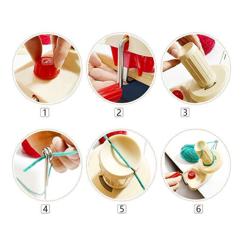 Premium Hand Operated Yarn Winder – Clamp-On