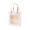 20pcs Translucent Gift Bags Packaging Tote Birthday Party Favors Candy Bags - Pink-M Size - SuperSaverAU - view 5