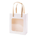 20pcs Translucent Gift Bags Packaging Tote Birthday Party Favors Candy Bags - Pink-M Size - SuperSaverAU - view 6