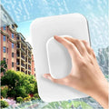 Premium Magnetic Double-Sided Window Glass Cleaner – White