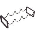 Premium White Iron 5 Bottle Wine Rack Freestanding Tabletop Display Stand