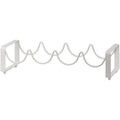 Premium White Iron 5 Bottle Wine Rack Freestanding Tabletop Display Stand