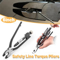 Premium 6 Inch Lock Wire Twisting Pliers with One-Way Mechanism