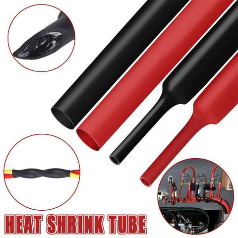 Premium 3:1 Marine Glue-Lined Heat Shrink Tubing - Black, 25.4mm x 5m