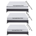 Waterproof Mattress Protector Fitted Sheet Bed Cover for Single King Single Double Queen - 137x190cm - SuperSaverAU - view 2