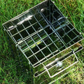 Premium Mini Folding Stainless Steel Camping Grill