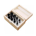 8 PCS Wood Plug Hole Cutter Set - Dowel Maker with Storage Box - SuperSaverAU - view 2